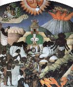 Diego Rivera The World oil painting artist